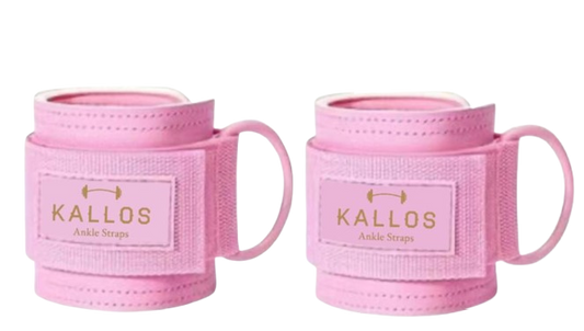 Ankle straps pink